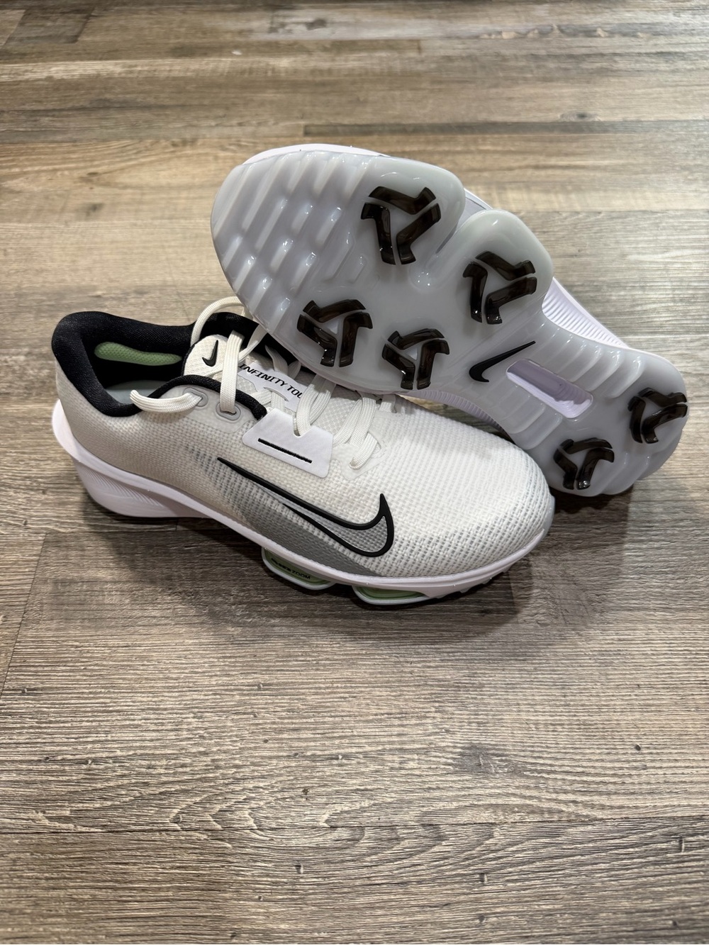 Nike Air Zoom Infinity Tour Men's Golf Vapor Green FD0218-100 WIDE